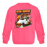 Tatem Johnson | TS | 2023 | Youth Crewneck | Sweatshirt - neon pink