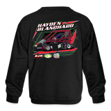 Hayden Blanchard | 2023 | Youth Crewneck | Sweatshirt - black