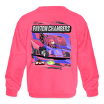 Peyton Chambers | 2023 | Youth Crewneck | Sweatshirt - neon pink