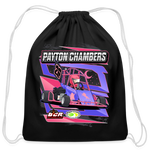 Peyton Chambers | 2023 | Cotton Drawstring Bag - black