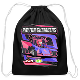 Peyton Chambers | 2023 | Cotton Drawstring Bag - black