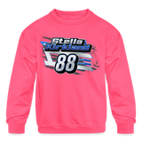 Stella Kirkland | 2023 | Youth Crewneck | Sweatshirt - neon pink