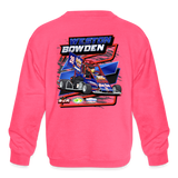 Weston Bowden | 2023 | Youth Crewneck | Sweatshirt - neon pink