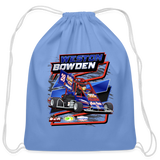 Weston Bowden | 2023 | Cotton Drawstring Bag - carolina blue