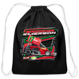 Zacchia Emerson | 2023 | Cotton Drawstring Bag - black