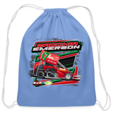 Zacchia Emerson | 2023 | Cotton Drawstring Bag - carolina blue