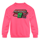 Zacchia Emerson | 2023 | Youth Crewneck | Sweatshirt - neon pink