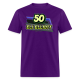 Eli Elliott | 50 | 2023 | Adult T-Shirt - purple