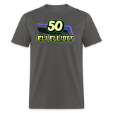 Eli Elliott | 50 | 2023 | Adult T-Shirt - charcoal