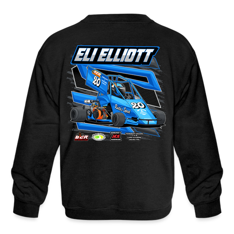 Eli Elliott | 20 | 2023 | Youth Crewneck | Sweatshirt - black