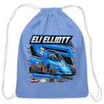 Eli Elliott | 20 | 2023 | Cotton Drawstring Bag - carolina blue