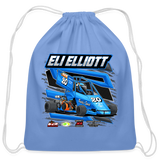 Eli Elliott | 20 | 2023 | Cotton Drawstring Bag - carolina blue