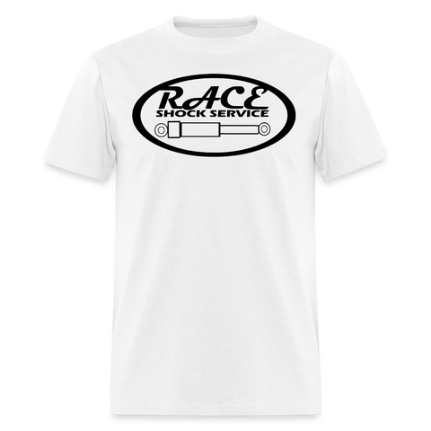 Race Shock Service | 2023 | Adult T-Shirt - white