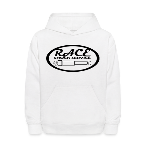 Race Shock Service | 2023 | Youth Hoodie - white