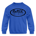 Race Shock Service | 2023 | Youth Crewneck Sweatshirt - royal blue