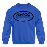 Race Shock Service | 2023 | Youth Crewneck Sweatshirt - royal blue