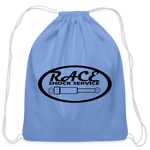 Race Shock Service | 2023 | Cotton Drawstring Bag - carolina blue