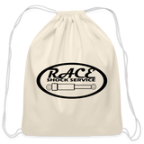 Race Shock Service | 2023 | Cotton Drawstring Bag - natural