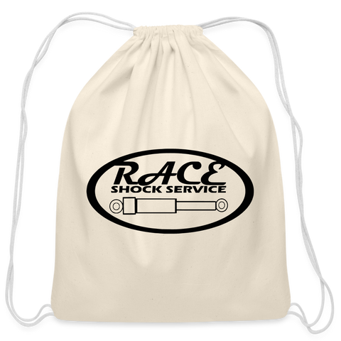 Race Shock Service | 2023 | Cotton Drawstring Bag - natural