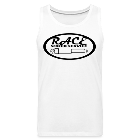 Race Shock Service | 2023 | Men's Tank - white