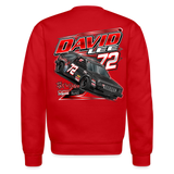 David Lee | 2023 | Adult Crewneck Sweatshirt - red