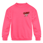 David Lee | 2023 | Youth Crewneck Sweatshirt - neon pink