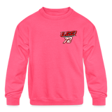 David Lee | 2023 | Youth Crewneck Sweatshirt - neon pink