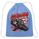 David Lee | 2023 | Cotton Drawstring Bag - carolina blue