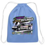 Jimmy Dutlinger | Dirtslinger | 2023 | Cotton Drawstring Bag - carolina blue