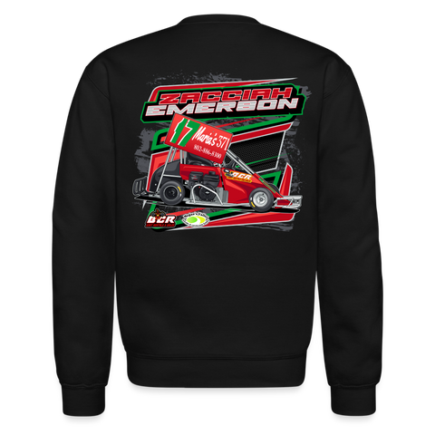 Zacciah Emerson |2023 | Adult Crewneck Sweatshirt - black