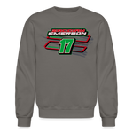 Zacciah Emerson |2023 | Adult Crewneck Sweatshirt - asphalt gray