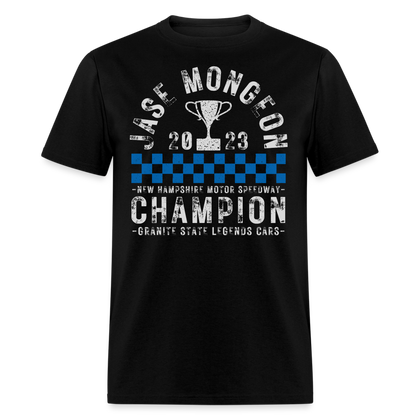 Jase Mongeon | 2023 Champ | Adult T-Shirt - black