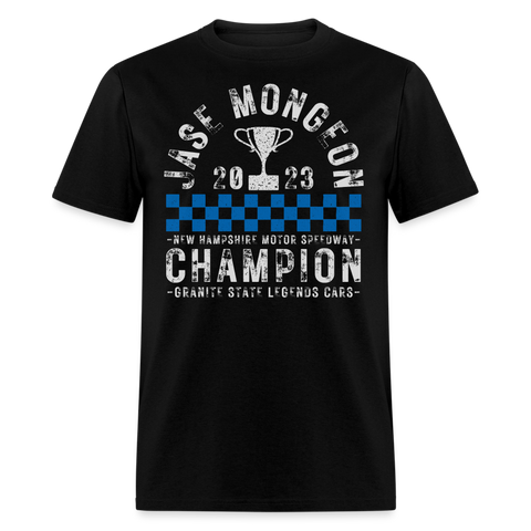 Jase Mongeon | 2023 Champ | Adult T-Shirt - black