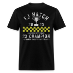 EJ Hatch | 2023 Champ | Adult T-Shirt - black