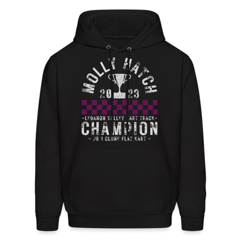 Molly Hatch | 2023 Champ | Double Hatch Racing | Adult Hoodie - black
