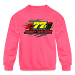 Jimmy Wilson | 2023 | Youth Crewneck Sweatshirt - neon pink