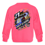 Shamron Ritchie | 2023 | Youth Crewneck Sweatshirt - neon pink