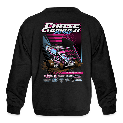 Chase Crowder | 2023 | Youth Crewneck Sweatshirt - black