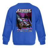 Chase Crowder | 2023 | Youth Crewneck Sweatshirt - royal blue
