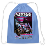 Chase Crowder | 2023 | Cotton Drawstring Bag - carolina blue