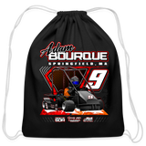 Adam Bourque | 2023 | Cotton Drawstring Bag - black