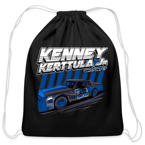 Kenney Kerttula Jr | 2023 | Cotton Drawstring Bag - black