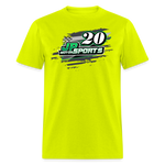 JP Motorsports | 2023 | Adult T-Shirt - safety green