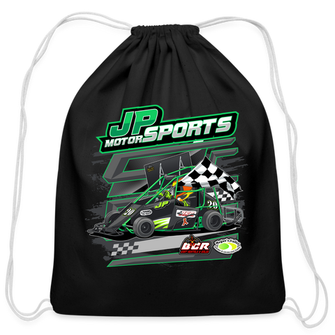 JP Motorsports | 2023 | Cotton Drawstring Bag - black