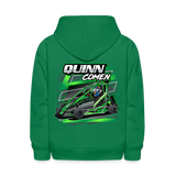 Quinn Comen | 2023 | Youth Hoodie - kelly green