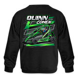 Quinn Comen | 2023 | Youth Crewneck Sweatshirt - black