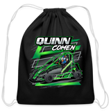 Quinn Comen | 2023 | Cotton Drawstring Bag - black