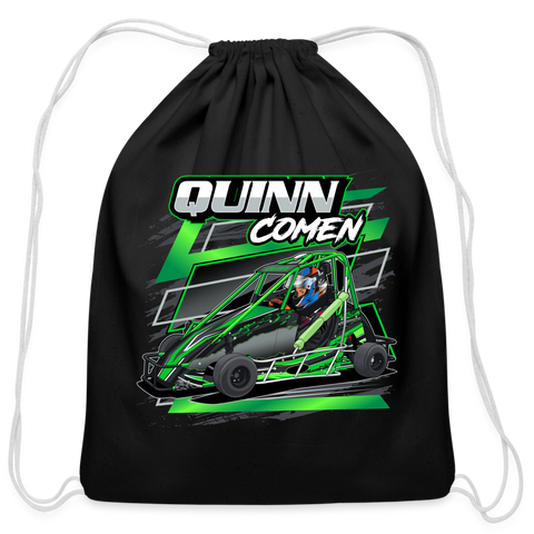 Quinn Comen | 2023 | Cotton Drawstring Bag - black