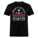 Logan Fitzgerald | FiftyX Motorsports | 2023 Champ | Adult T-Shirt - black