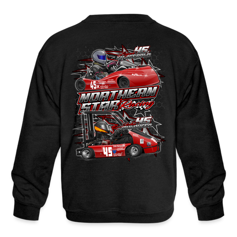 Northern Star Racing | 2023 | Youth Crewneck Sweatshirt - black